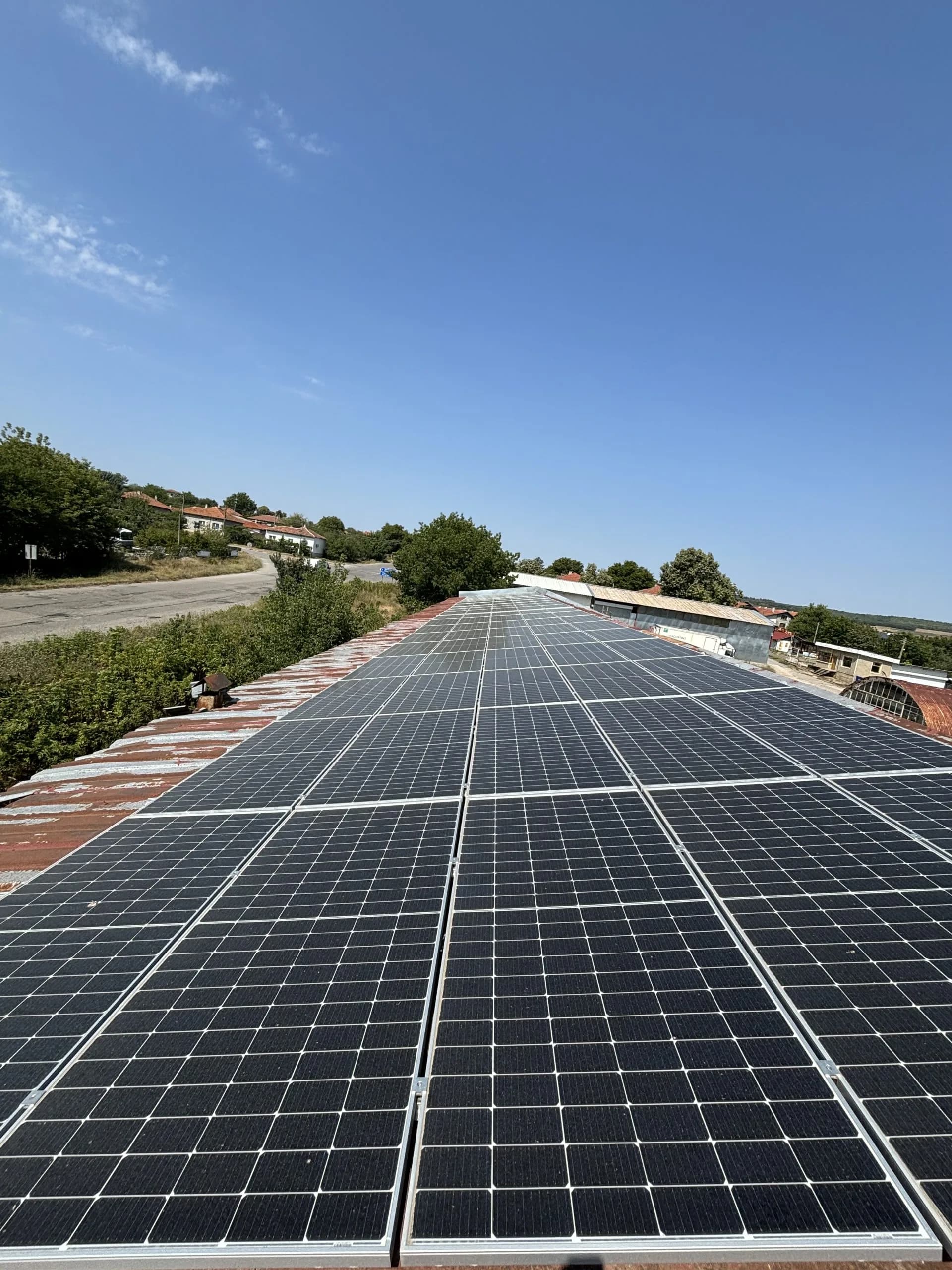 Трифазна Фотоволтаична Система 80kW с.Лозница - изображение 1